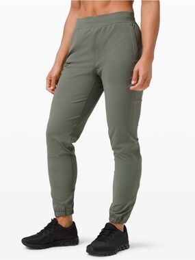 Lululemon Grey Sage Adapted State High-Rise Jogger - Size 16